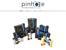 Tablet Screenshot of pinholeprinted.com